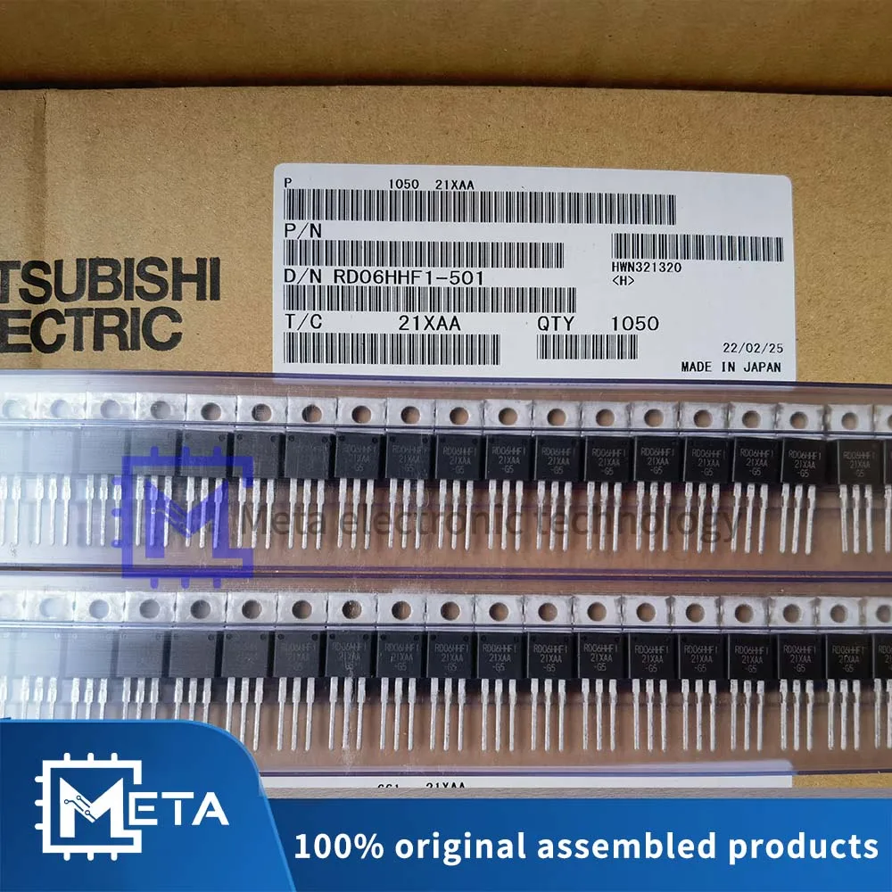 Rd06Hhf1 Rd06Hhf1-501 To-220S Transistor Di Potenza Mosfet In Silicone 30Mhz, 6W, 12.5V