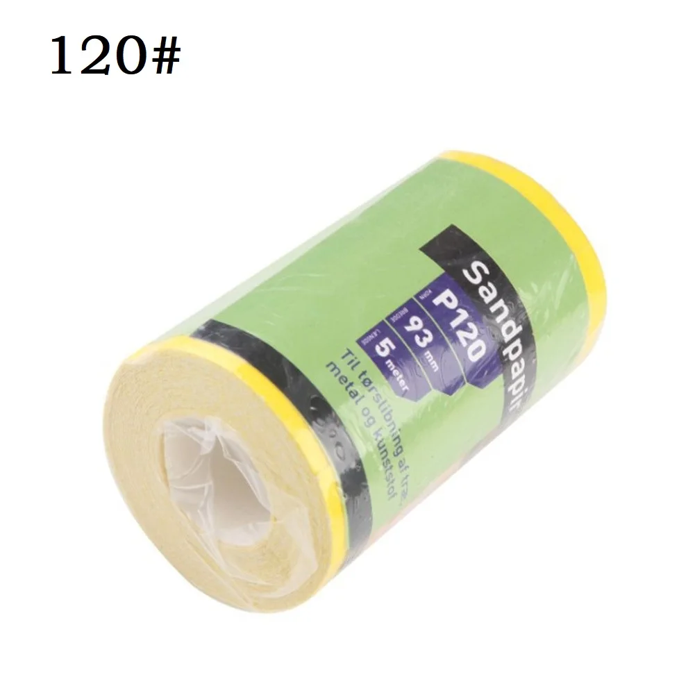 Sanding Paper Sandpaper Aluminum Oxide Polishing Tools Sand Paper Sanding Roll 40/60/80/120/180 Grit Abrasive Tool