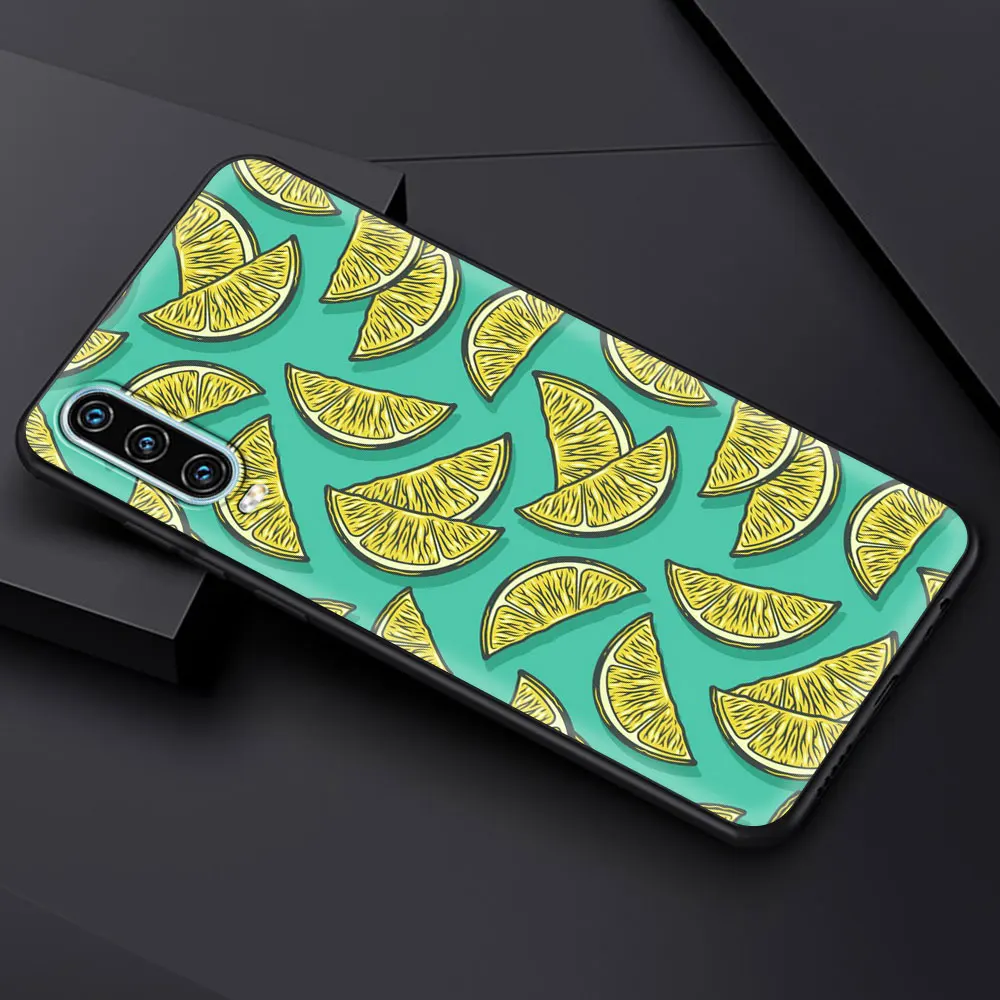 Mediterranean Lemon Soft Phone Case Cover
