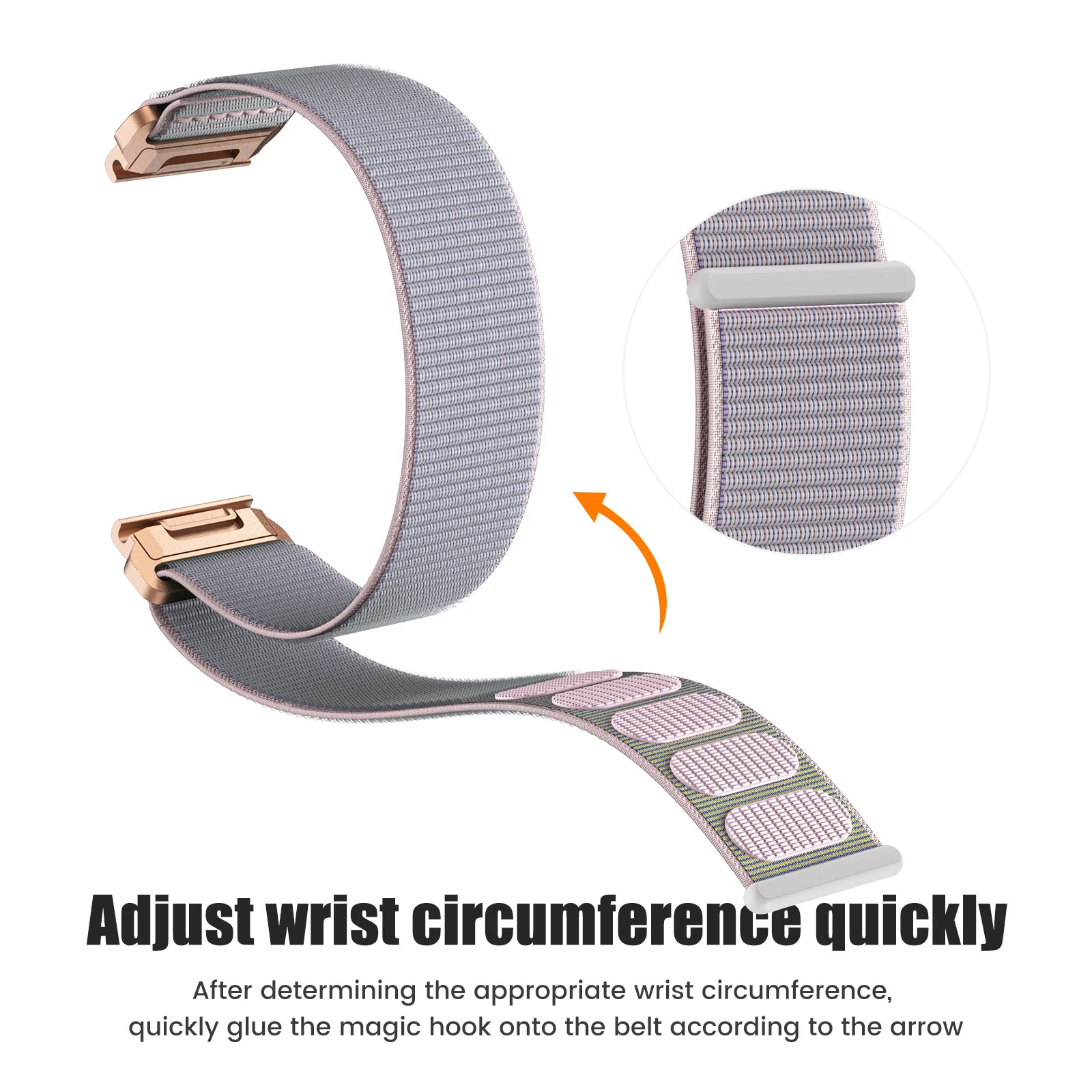 20mm Nylon Strap for Garmin Descent MK 2S/Fenix 7S/6S/6S Pro Bands for Fenix 5S/5S Plus Replacement Watchband Bracelet