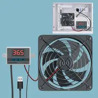 MXLC 2.5W Fabricant d'armoires USB silencieuses avec thermostat réglable Fan refroidissement calandre pour le théâtre à 3