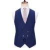 Cenne Des Graoom 2023 Latest Coat Design Men Suits Tailor-Made 3 Pcs Set Stripe Blazer Vest Pants Casual Wedding Costume Homme 4