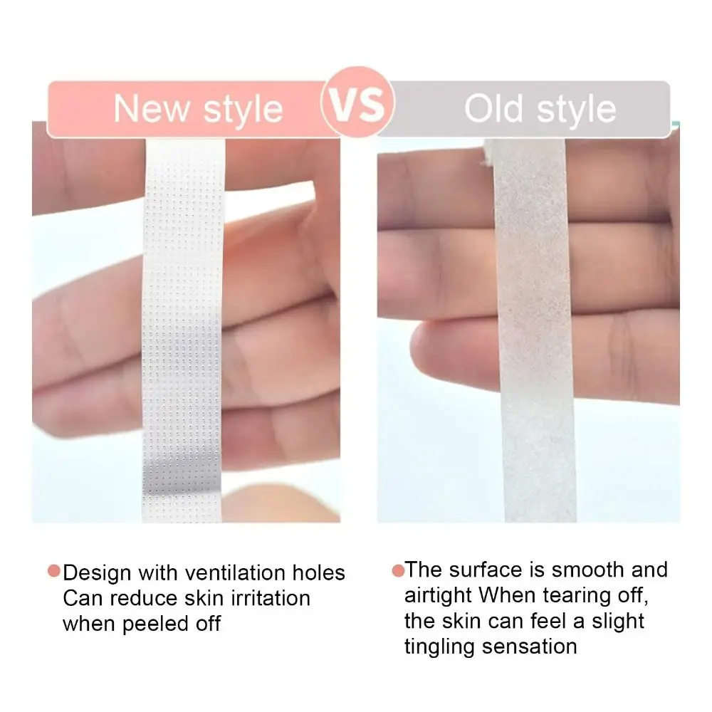 Hot Adhesive Eyelash Extension Tape Non-woven Fabric Lash Tape Breathable White Adhesive Lash Tape for Eyelash Extension