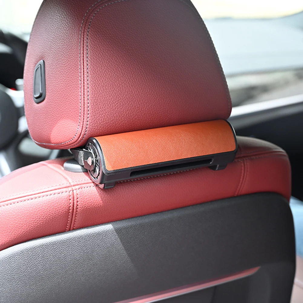 

Portable Car Headrest Fan Front Rear Seat Cooling Fan USB Powered 3 Speed Strong Cooling Air Fan For SUV RV Vehicles Home Office