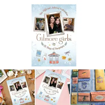 Christmas Calendar Gilmore Girls Advent Calendar Decoration Props with 25 Gifts Advent Calendar Set Festival Decoration