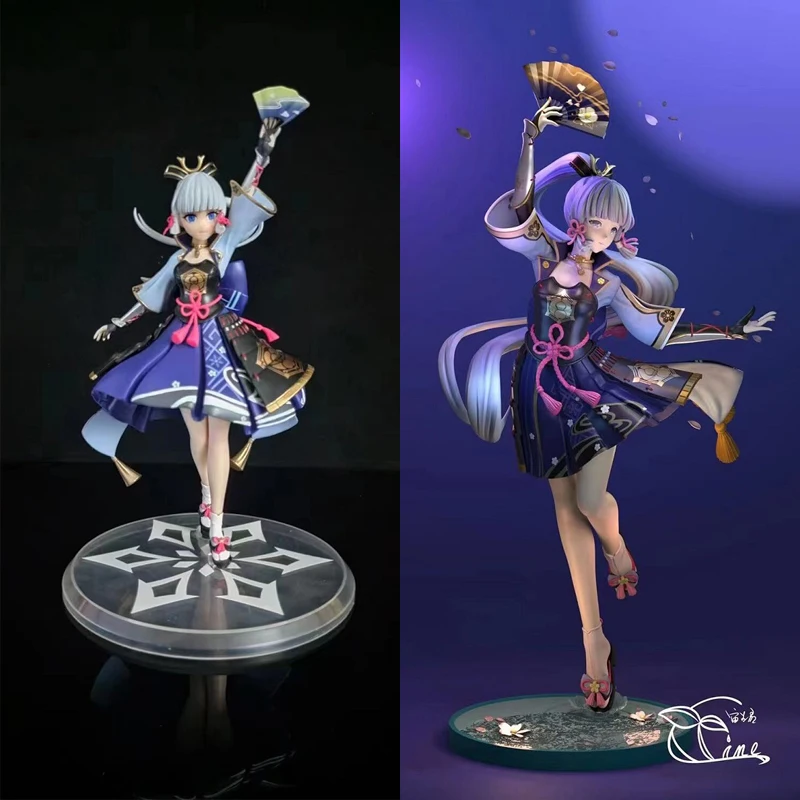 

26CM Genshin Impact Anime Figure Ayaka Kamari Princess Egret Collectible Decoration PVC Collection Doll Toys Action Figure