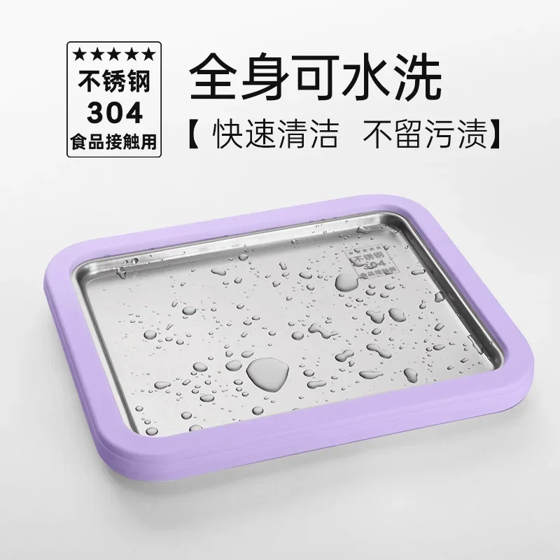 Home Ice Cream Maker DIY Non Electric Fried Machine Portable Kids High Quality Frying Pan