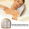 Relaxing Inflatable Pad Home Hot Tub Seat Adults Kids PVC Spa Cushion With Mesh. 6