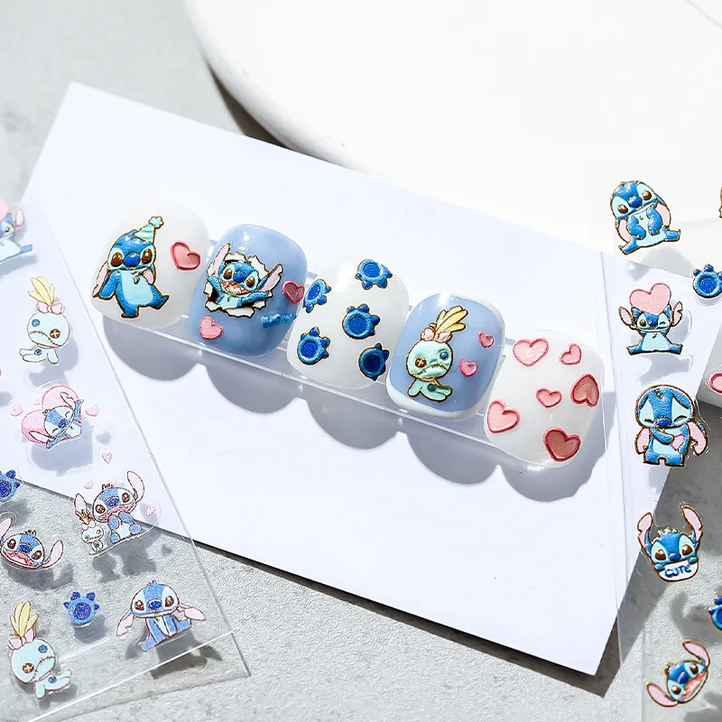 

[Meow.Sensei] Three-Dimensional Nail Sticker Relief Adhesive Nail Sticker Nail Mignon Baby Ts612