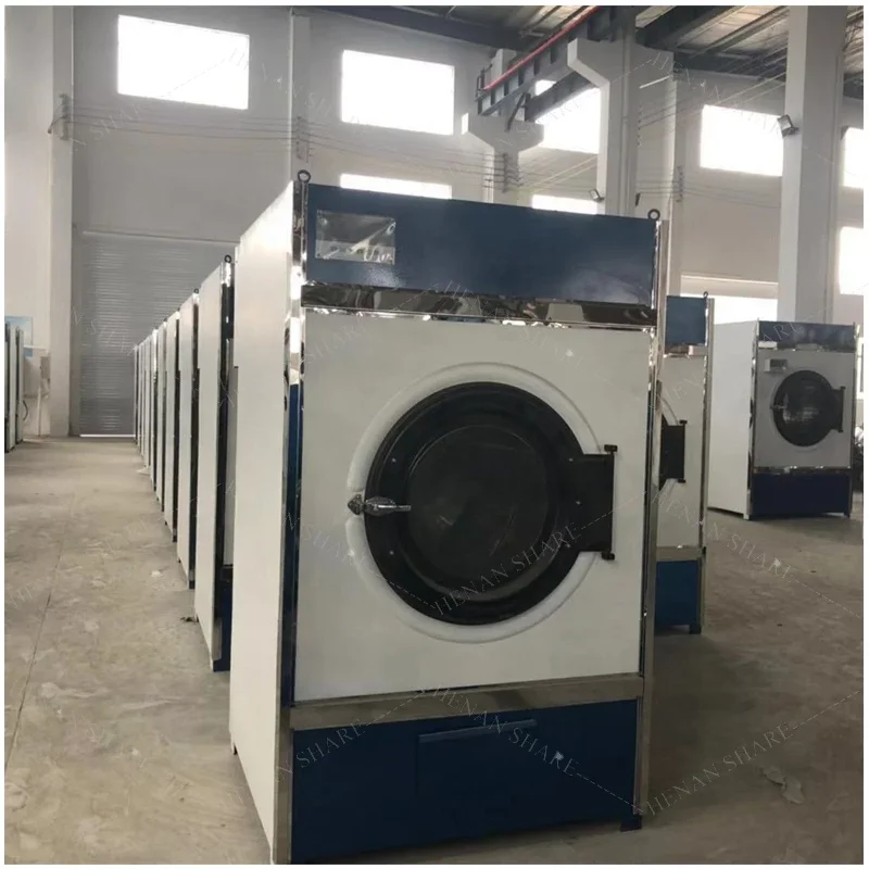 Industrial Fabric Rotary Drum Dryer Washing Machine and Clothes Dryer Price