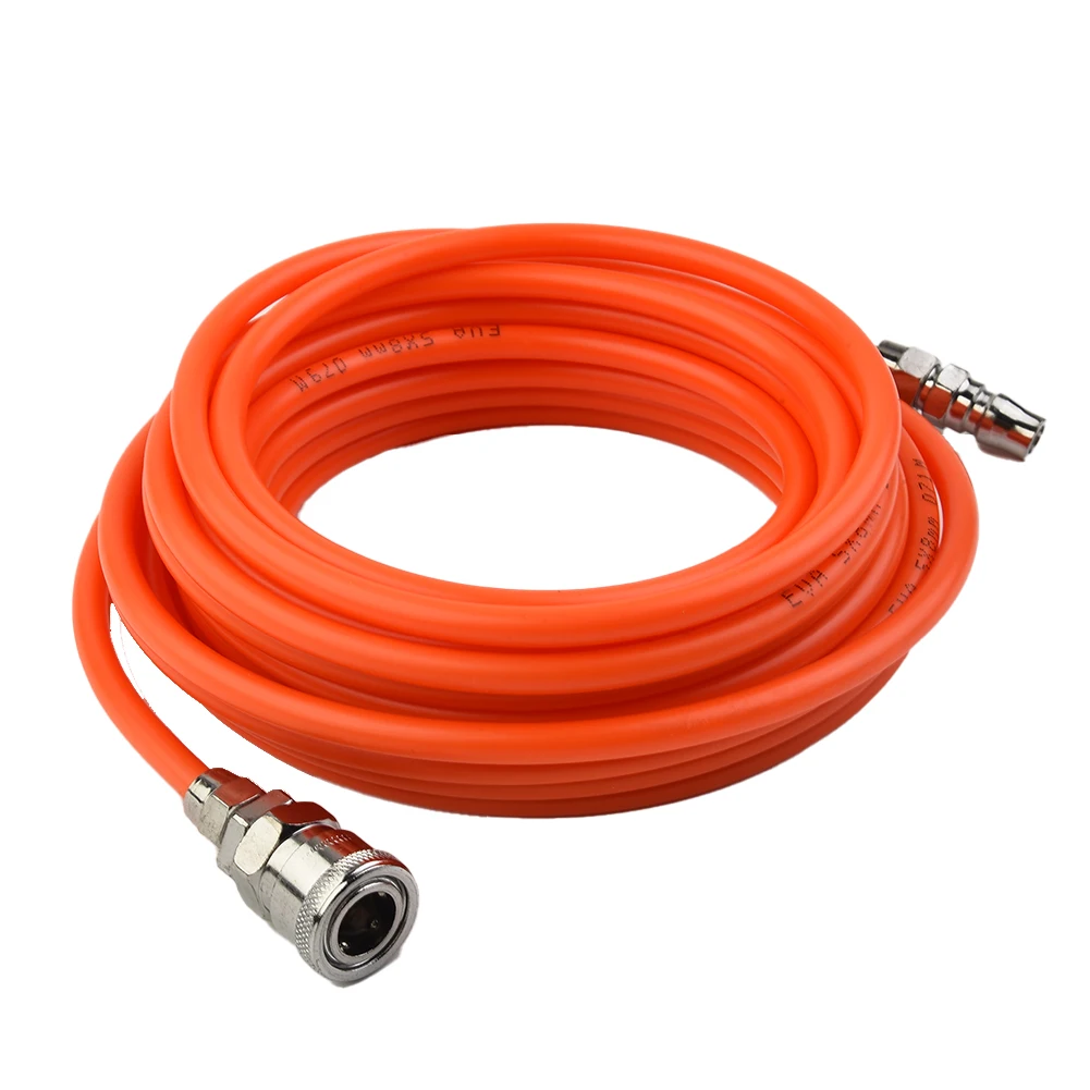 

10/15/20m High Pressure Flexible Polyurethane Tubing Pneumatic PU Pipe Tube Hose With Connector Air Fuel Tools For Compressor