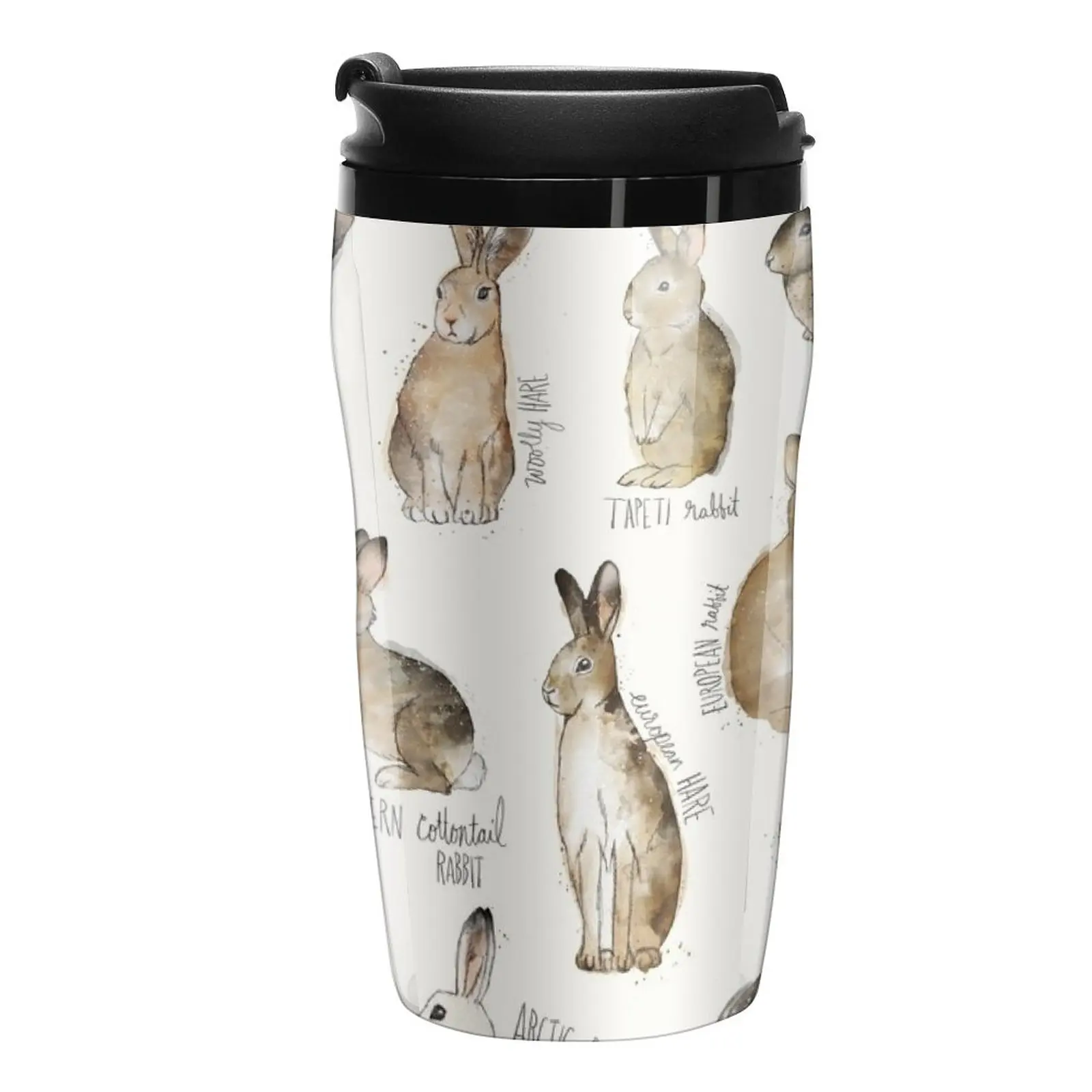 

New Rabbits & Hares Travel Coffee Mug Cup Set Set Thermal Cup For Coffee Coffee Glass Cup