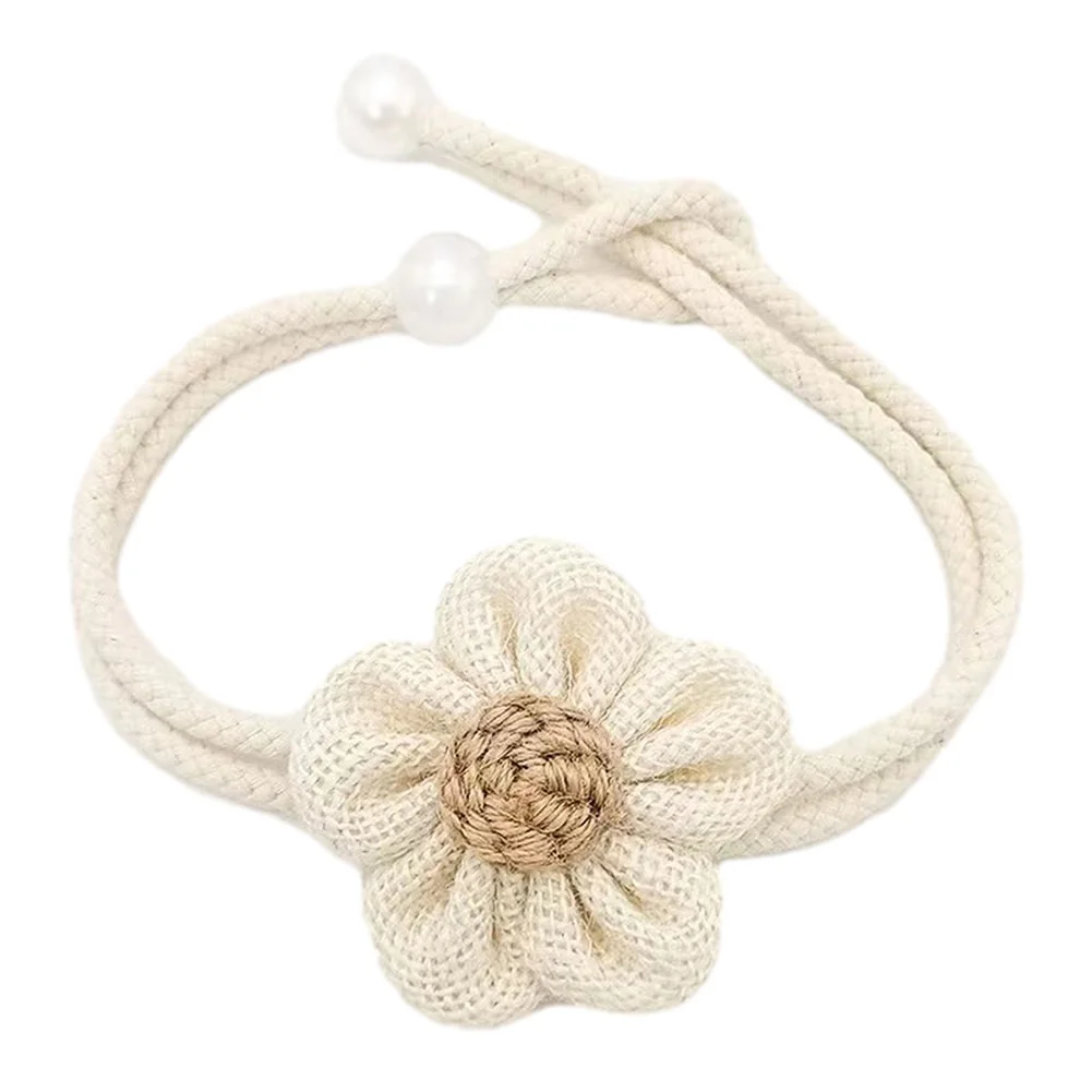 

Novel curtain buckle Modern simple flower pearl curtain strap Materials with confidence enhance home beauty 2 pieces