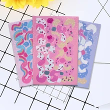 

New Ribbon Series Sticker Shiny Ribbon Decoration Sticker Sequin Sticker Diary Stationery Scrapbook Stationery School Supplies.