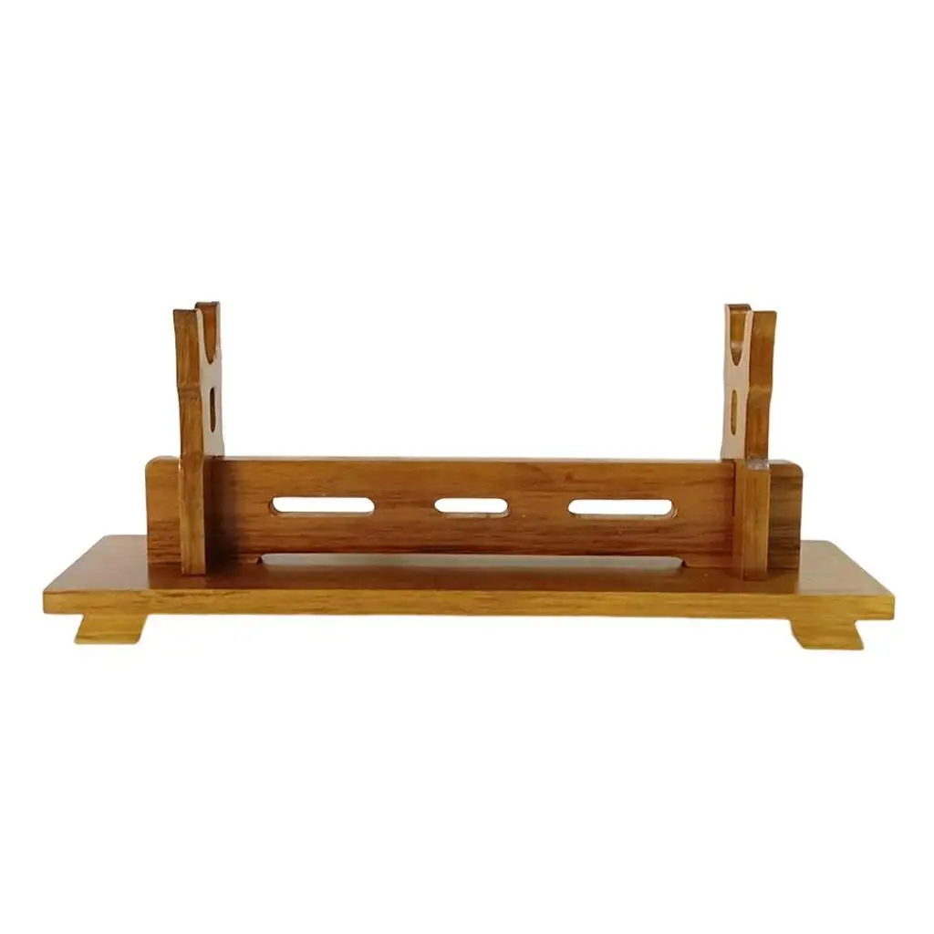 Samurai Sword Display Wood Katana Stand Holder 1 Layer
