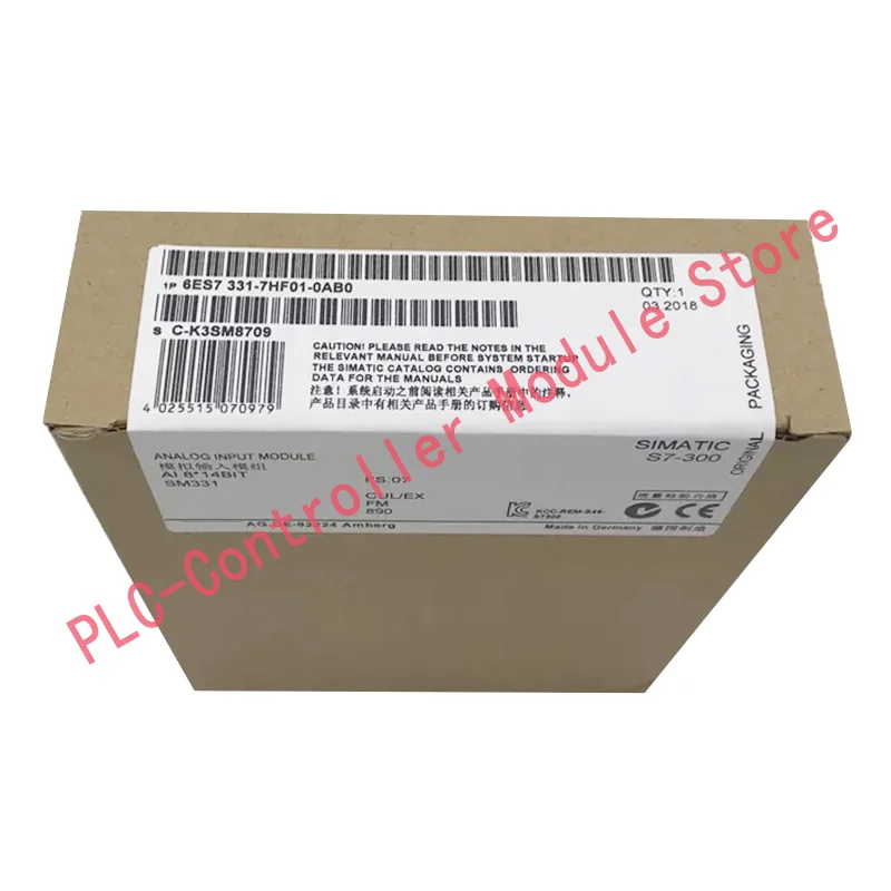 

Brand New Original PLC Controller 6ES7331-7HF01-0AB0 6ES7 331-7HF01-0AB0 Moudle Fast Delivery