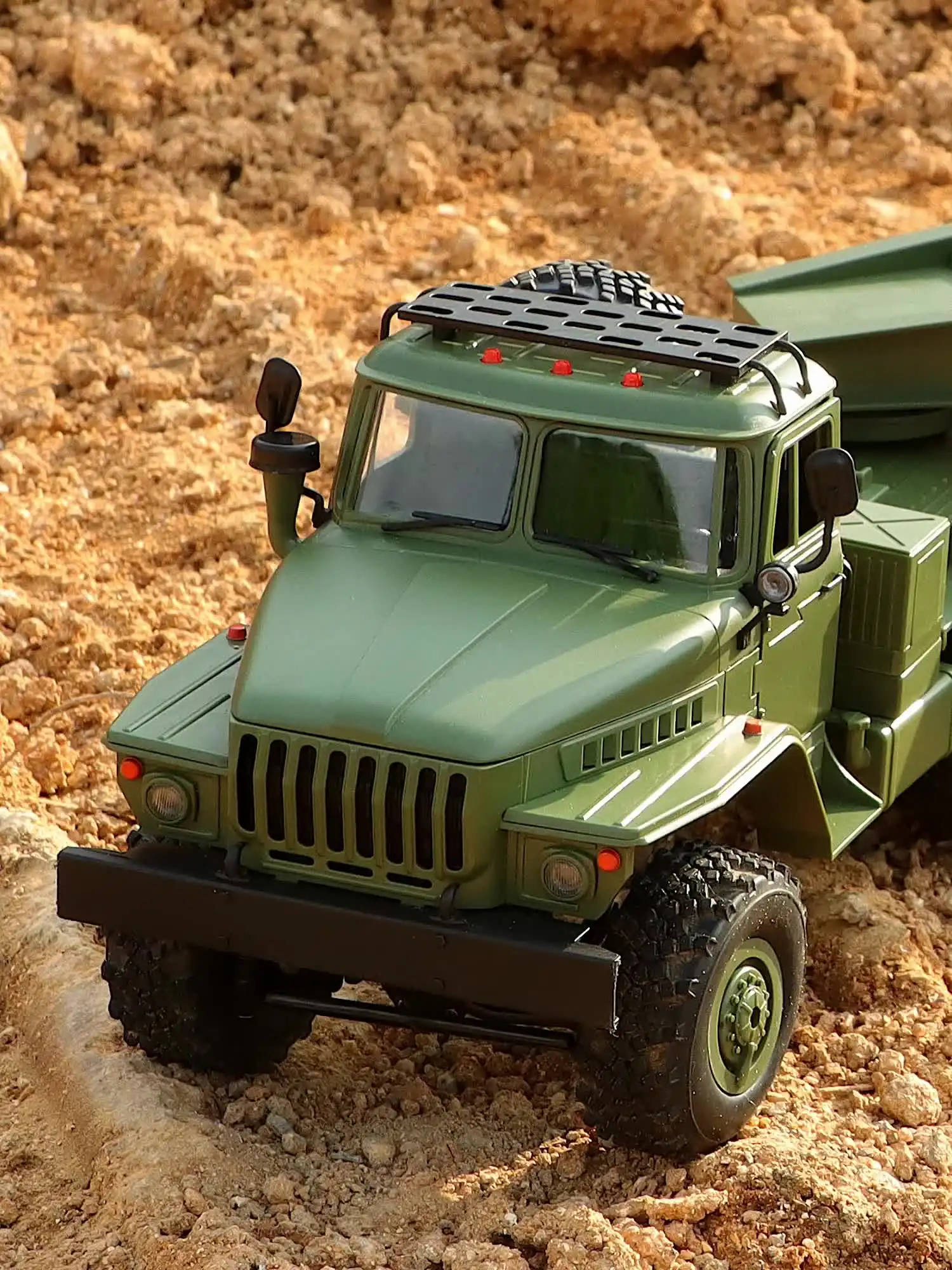 WPL B36-3 Full Scale Military Remote Control Transport Vehicle