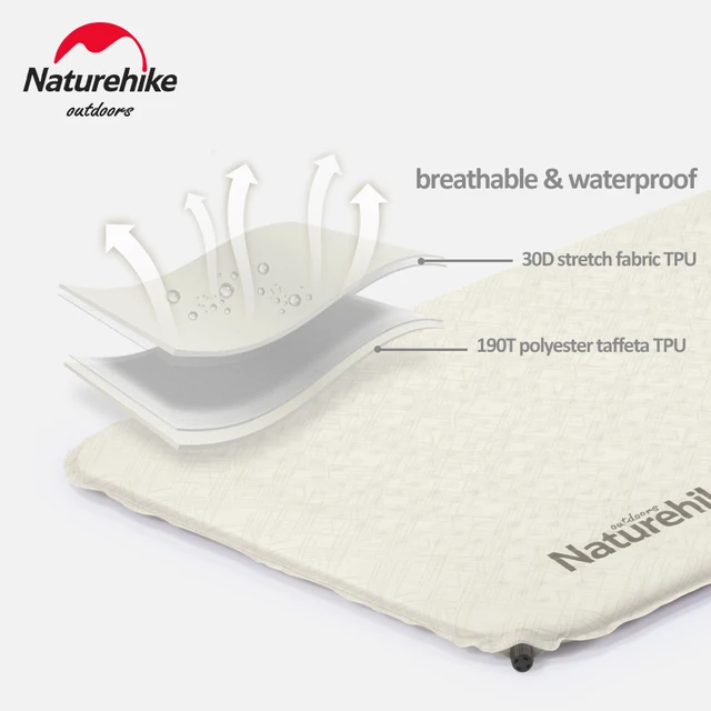 혁신적인 자기 팽창 매트리스로 완벽한 휴식을