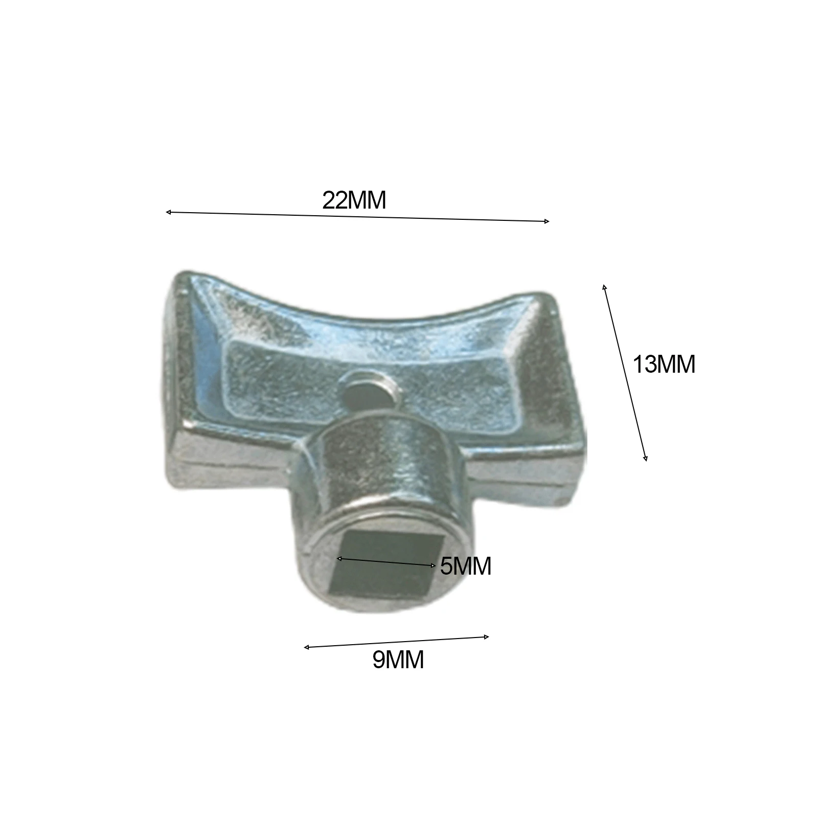 Thermostatic Radiator Valve 2pc Radiator Valve Key Faucet Key Radiator Water Taps Plumbing Hole Bleed Bleeding Alloy Heaters Wrench For Venting Air Valve