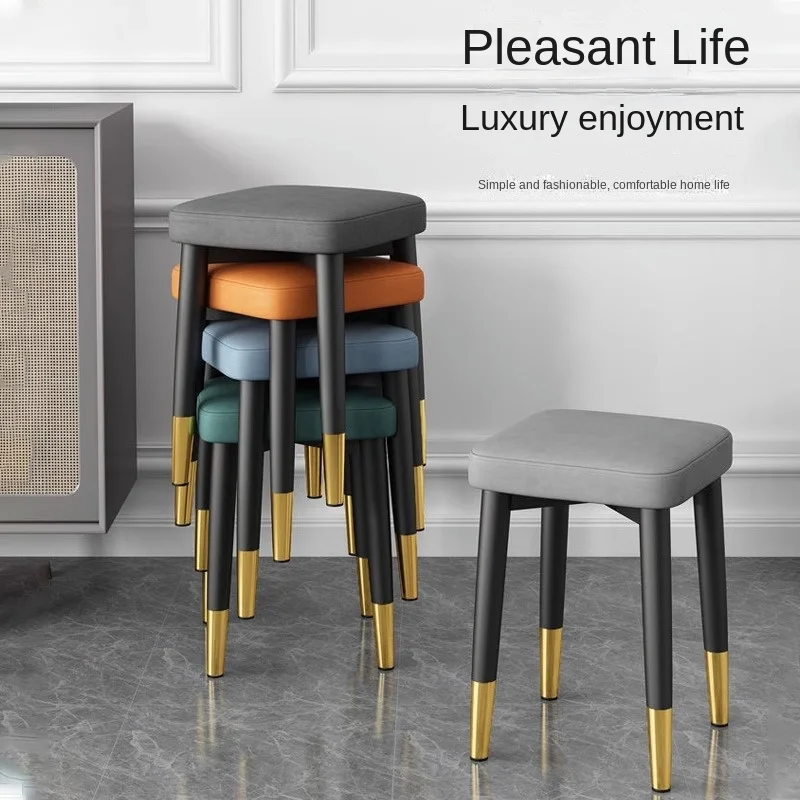 Modern Minimalist Dining Chairs Creative Design Nordic Luxury Lounge Dining Chair Household Kitchen Furniture