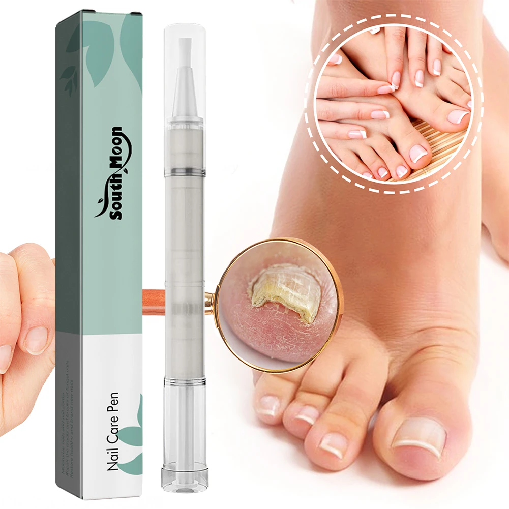 Nail Care Pen 4ml Toenail Repair Pen with Natural Ingredients Cuticle Oils Moisturizing for Restoring Healthy Strong Nails nail care oil nail strengthener nail cuticle oil pen