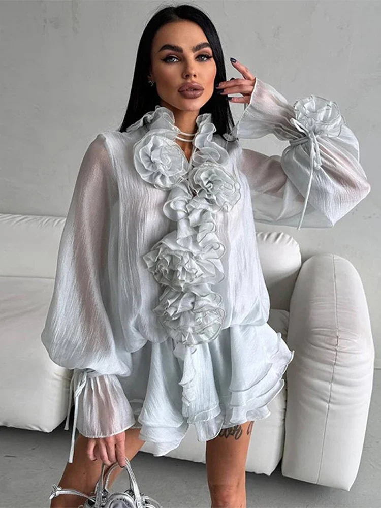fitted lace wedding dress Latte Cable Knit Loose Fit Short Sweater Dress main image 0