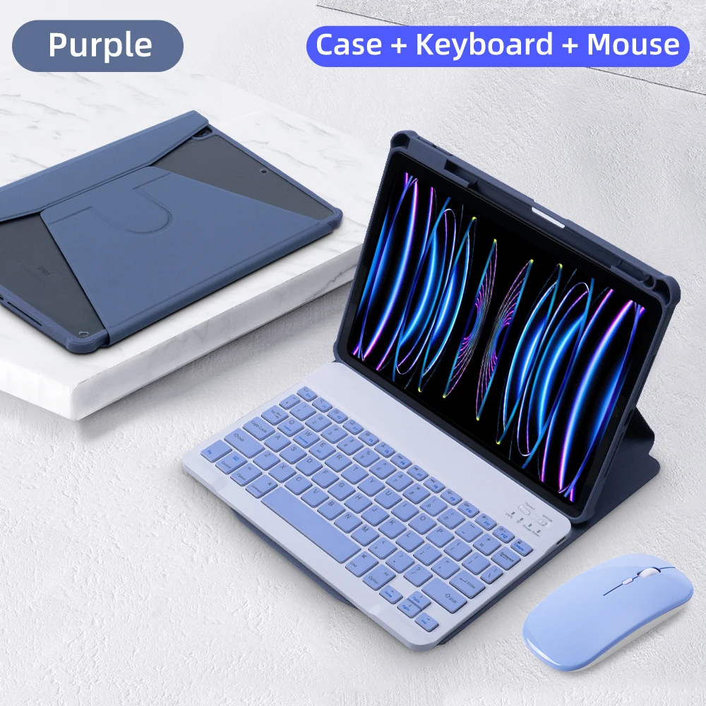 Versatile Keyboard Case for iPad with Enhanced Protection and Functionality