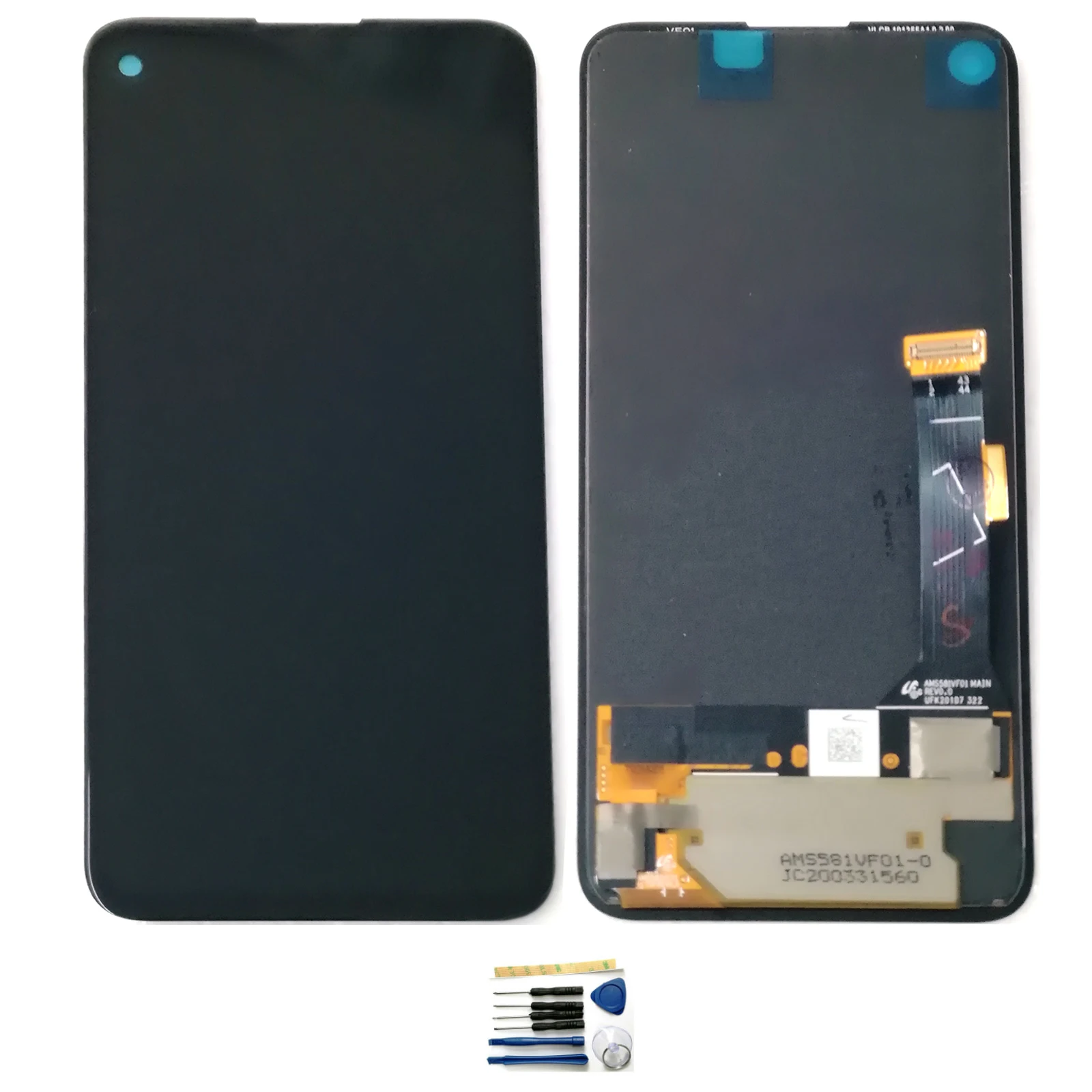 

5,81 "для Google Pixel 4a G025J GA02099 ЖК-дисплей с сенсорным экраном и дигитайзером