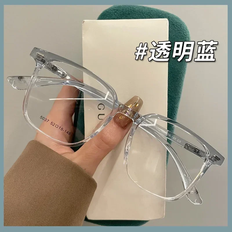 Myopia Glasses Finished Anti Blue Light Glasses for Adults Ultra Light Glasses Frame with Degree 0 ~ -4.0 4