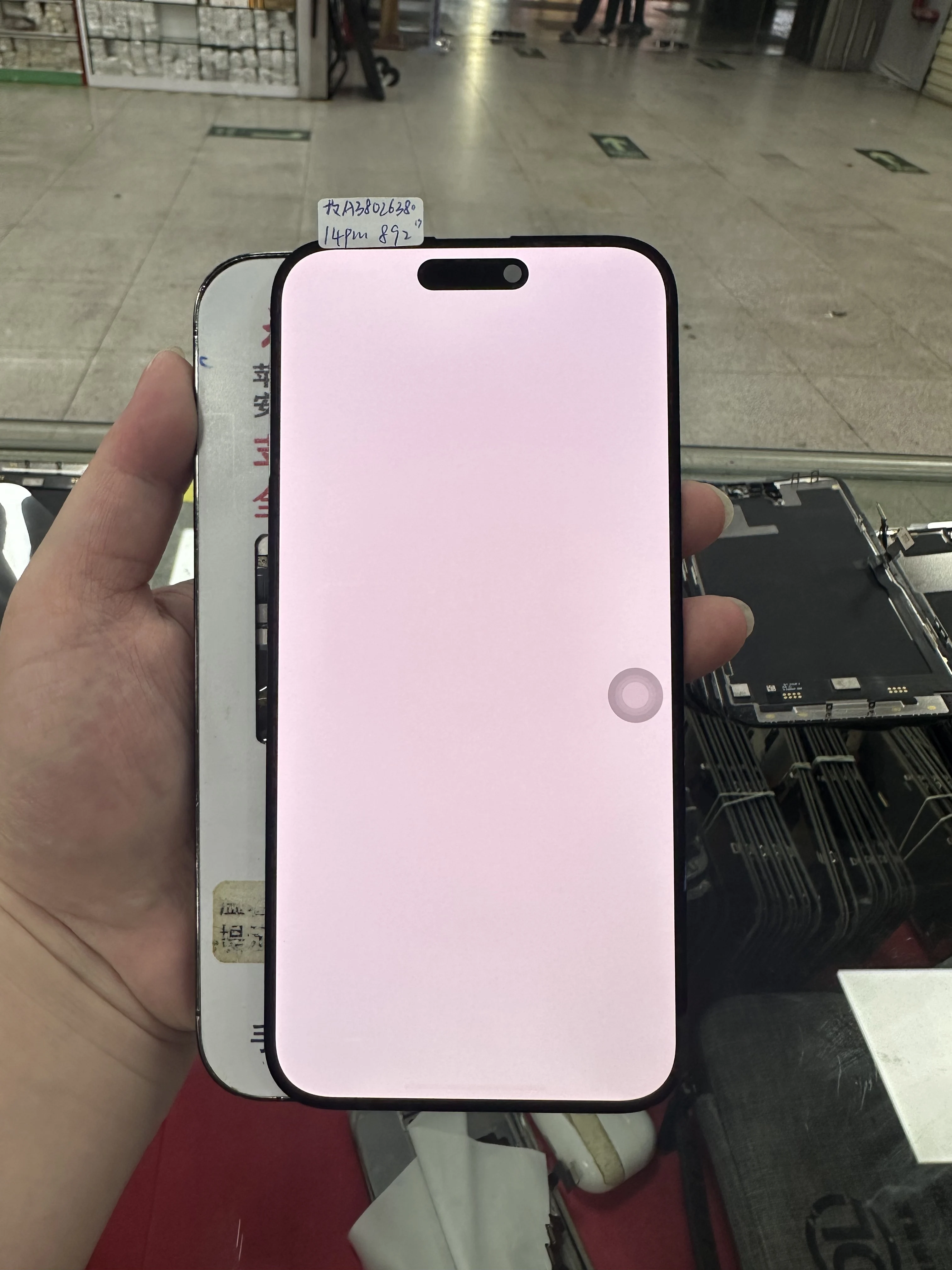 Dot Defect LCD For iPhone 14 Pro Max Lcd Touch Screen Digitizer