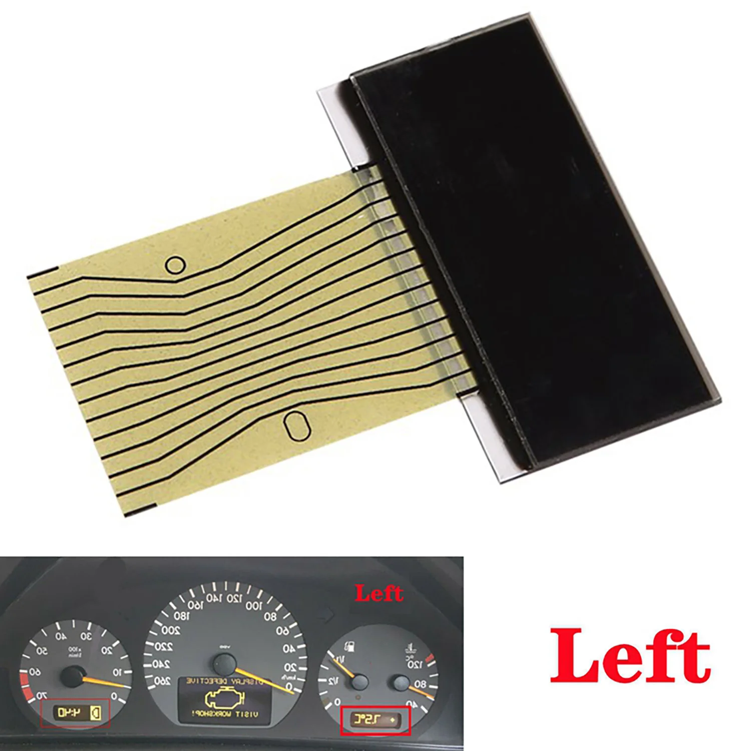 ڵ   LCD ȭ ÷, ޸ E Ŭ W210 W208 R170 W202 1998 2002   ÷, 2 