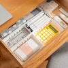 Drawer Sorting Storage Box Freely Combined Boxes Detachable Partition Stationery Storage Box Removable Cosmetics Jewelry Drawer 3