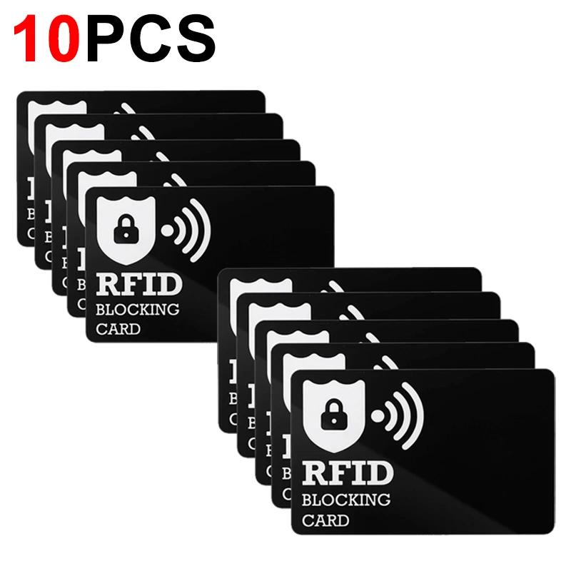 RFID Blocking Card Protector for Wallets - Secure Your Cards and ID from Unauthorized Scans