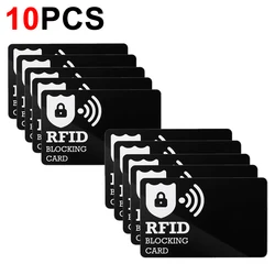 RFID Blocking Card Protector for Wallets - Secure Your Cards and ID from Unauthorized Scans (B - 10Pcs)