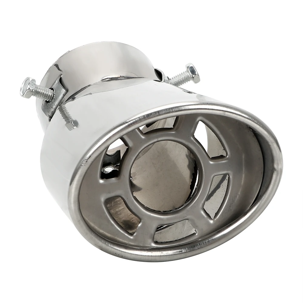 

Автомобильные аксессуары автомобильный глушитель выхлопной трубы круглый глушитель выхлопной трубы Универсальный 1 шт. нержавеющая сталь