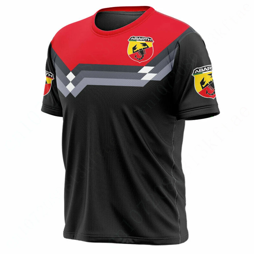 

Abarth T Shirt For Men Women Harajuku Short Sleeve Unisex Clothing Casual Oversized T-shirt Quick Drying Tee Top Anime T-shirts