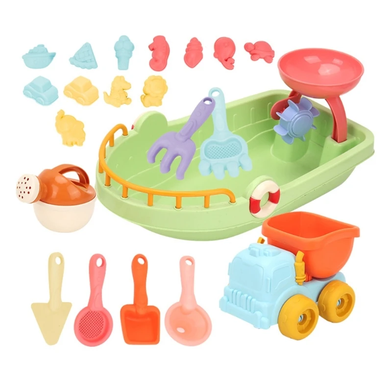 

Beach Castle Toy Bucket Sand Sculpting Mold Child Summer Gift Outdoor Water Toy