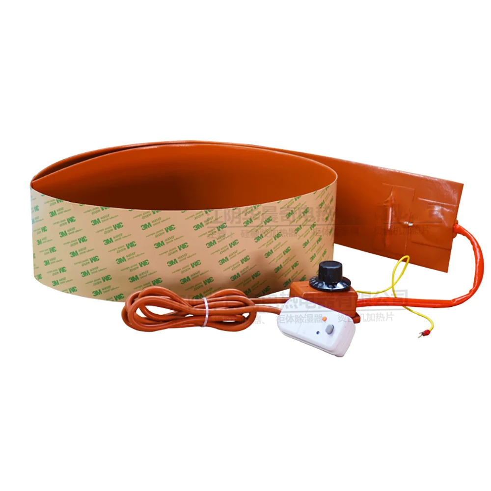 

250x1200 мм силиконовый резиновый нагревательный ремень, электрический водонагреватель для крупного рогатого скота и овец с контроллером температуры