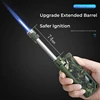 JOBON Retractable Barrel Ignition Gun Inflatable Gas Lighter Metal Welding Gun Barbecue Cooking Candle Outdoor Camping Tool 2