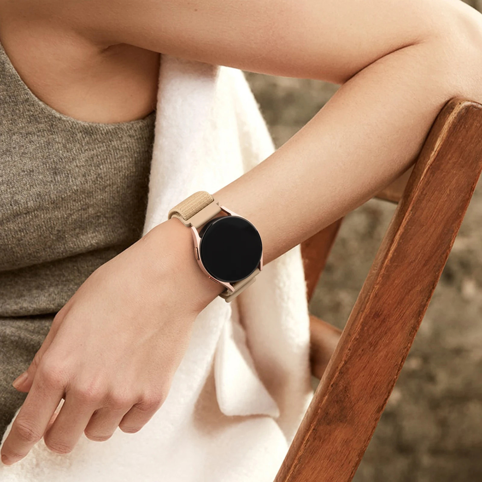 Nylon Loop Strap, 18mm - Sleek and Durable Watchband