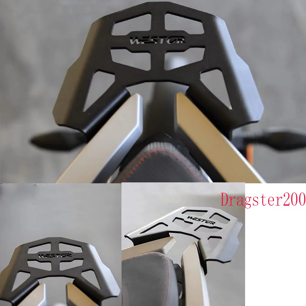 Nuovo Per Italjet Dragster Portapacchi Posteriore Portaborse Fit Italjet Dragster 200 / 250I / 125 / 400