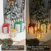 Gift Boxes Lights with Remote Control, Set of 3 Smart Luxury Present Boxes Lamp, for Holiday, Gift, Party, Winter, Home Decor 6