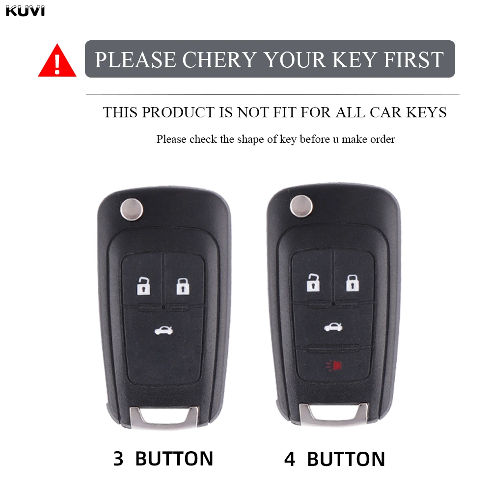 Premium TPU Car Key Case Cover – 3/4 Button Protection
