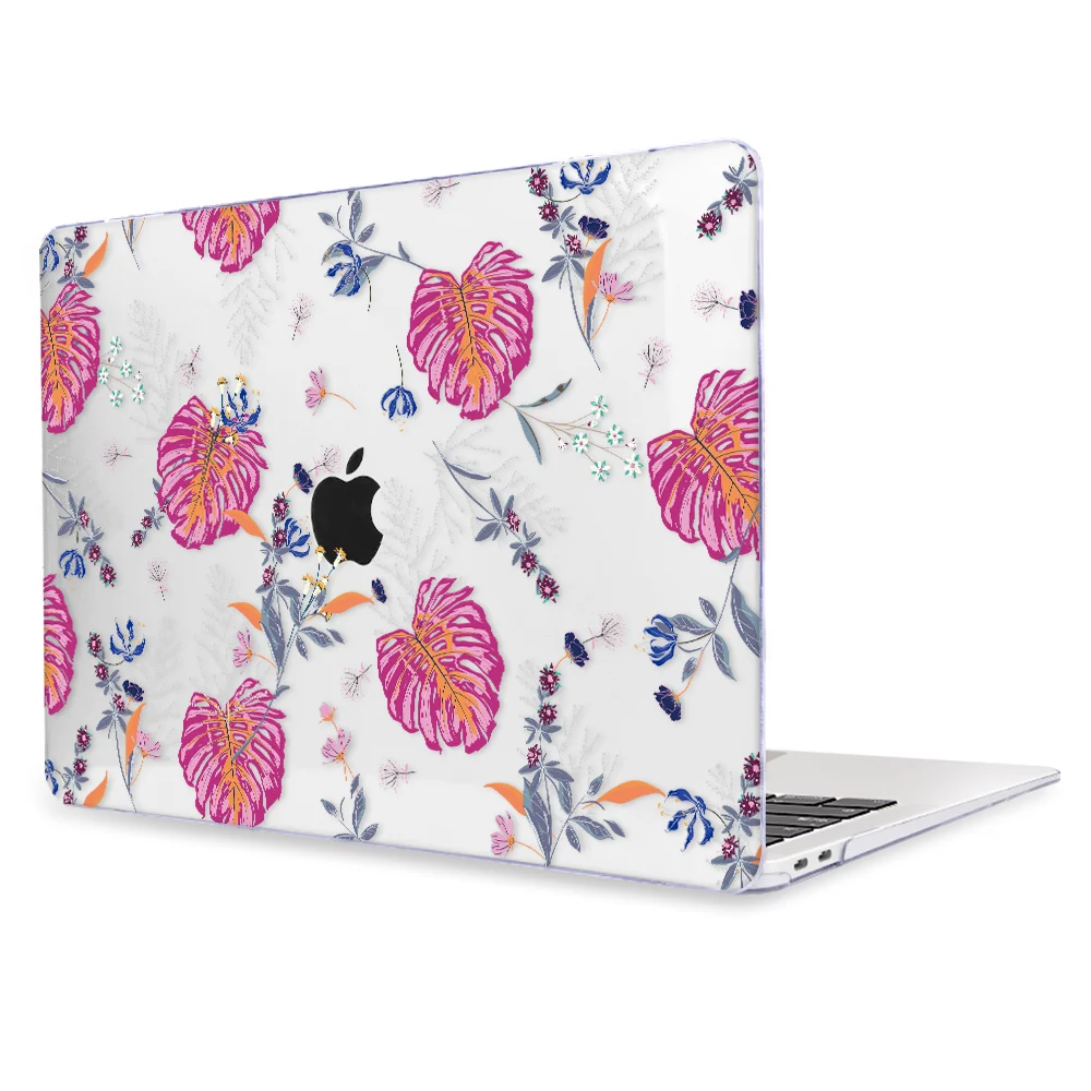 Cópia de Cristal Floral Capa Dura para Macbook ar Pro Retina 11 12 13 15 16 Polegada Barra Toque A2338 A2251 ar 13 2023 A2179 A2337 - Imagem 6