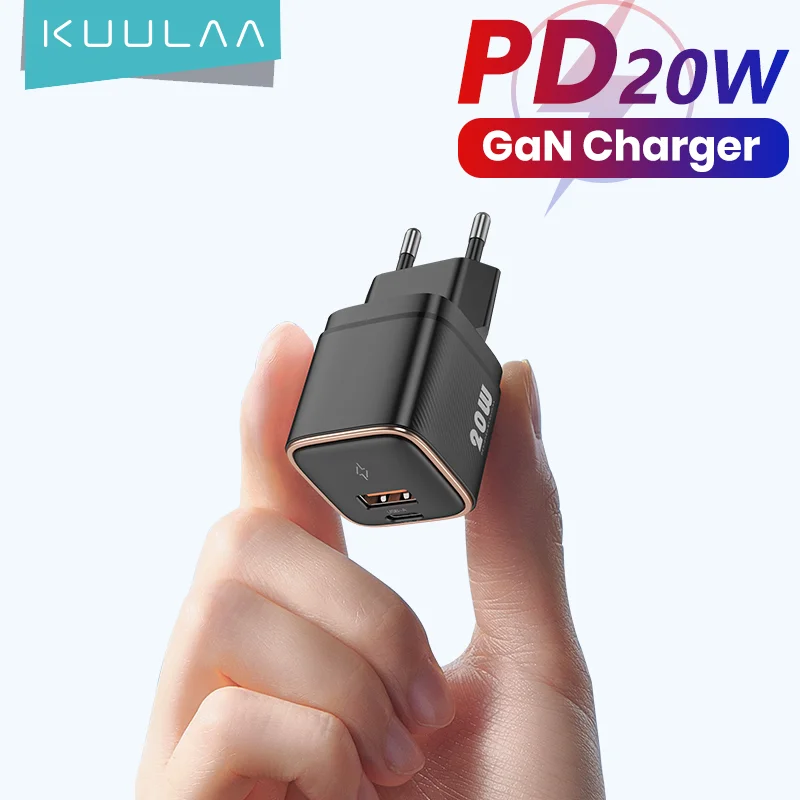 Ładowarka KUULAA 20W GaN USB za $4.57 / ~18zł Ładowarka KUULAA 20W GaN USB za $4.57 / ~18zł