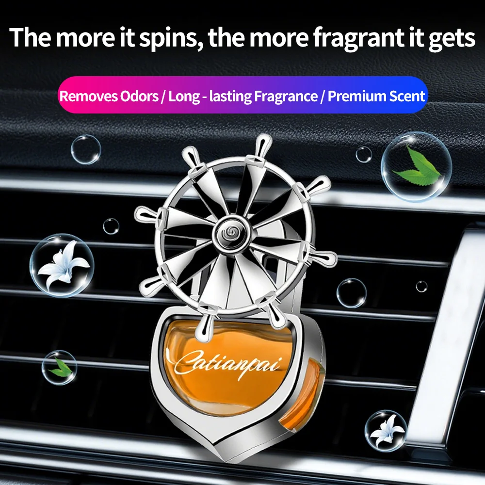 Car Air Vent Perfume, Decorative Pendant & Fresh-Fragranced Car Interior Freshener