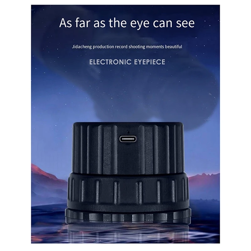 Telescope Wifi Connection Electronic Eyepiece HD Telescope Universal Camera Mobile Phone Photo Accessories