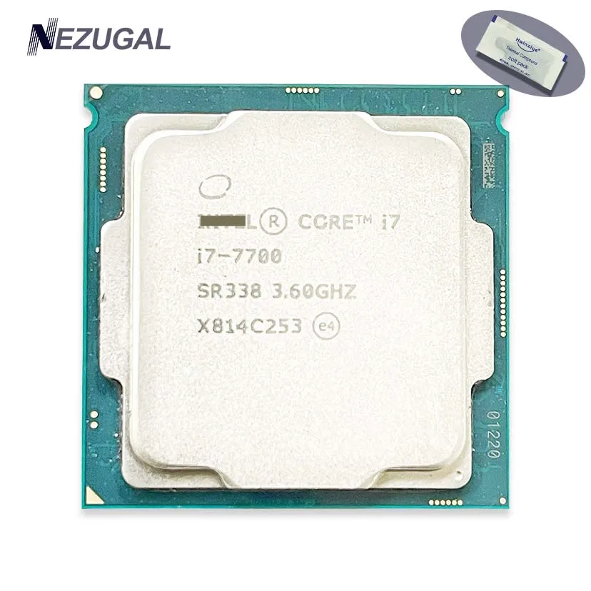 I7-7700 I7 7700 3.6 Ghz Processore Cpu Quad-Core A Otto Thread 8M 65W Lga 1151