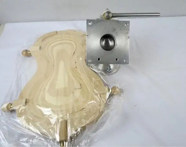 

One set of 4/4 violin Rotating trestle and cradle Violin making Tool