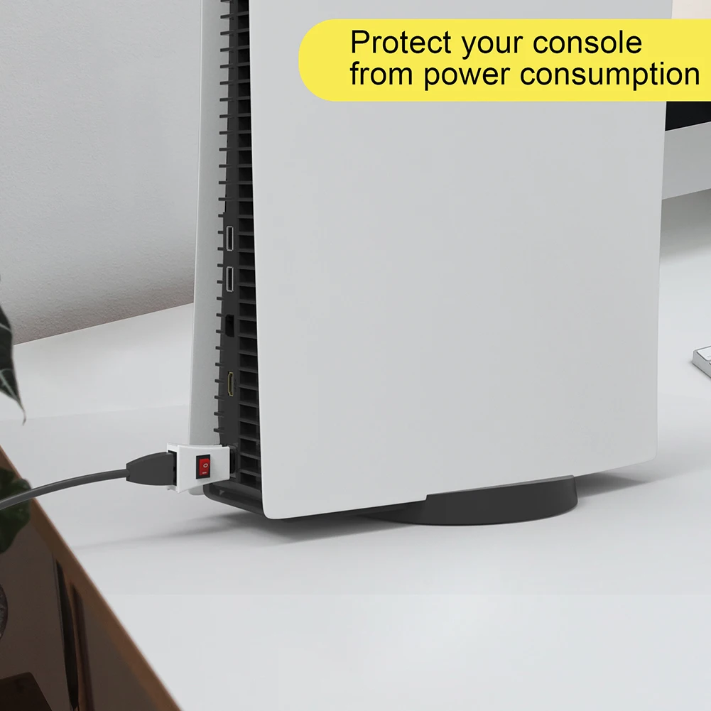 Game Console ON/Off Power Switch Button Accessory for PS5/PS4/PS3/Xbox Series X